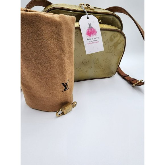 Louis Vuitton Vintage Gold Monogram Vernis Mini Backpack, Lock & Key + Dust Bag - Picture 3 of 17